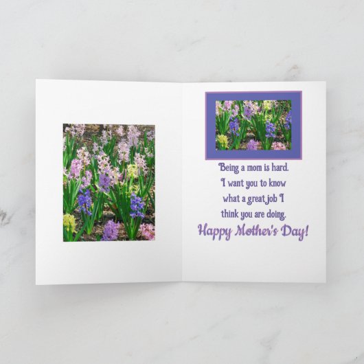 私の孫の母へ カード (内部)