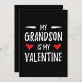 私の孫はおばあちゃんのバレンタインです シーズンカード (正面/裏面)
