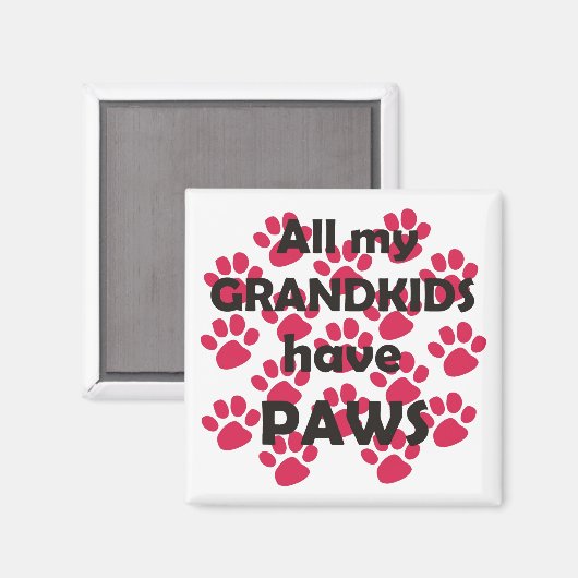 私の孫は全て手を持っている マグネット (正面/裏面)