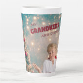 私の孫は可愛い、マグカップ カフェラテマグ (正面)