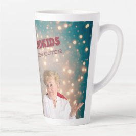 私の孫は可愛い、マグカップ カフェラテマグ