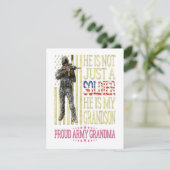 私の孫は軍人軍のおばあ誇りを持ったちゃんプレゼントです 招待状 (スタンド正面)