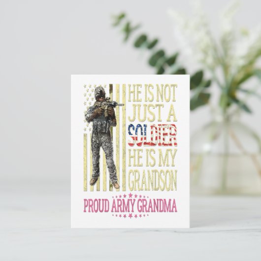 私の孫は軍人軍のおばあ誇りを持ったちゃんプレゼントです 招待状 (スタンド正面)