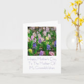 "私の孫への母"の母の日カード カード (黄色い花)