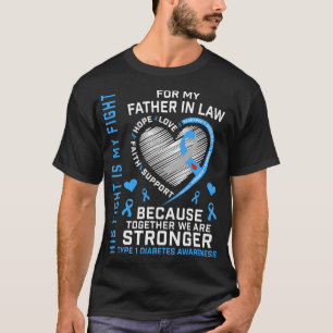 私の孫タイプ1の父のT1D認識度 Tシャツ