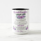 私の孫娘におばあちゃん最高のにのマグギフトに マグカップ (中央)