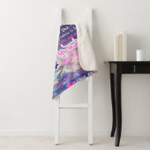 私の孫娘に蝶誕生日ギフトアイディア シェルパブランケット (インサイチュ)