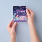 私の孫娘に蝶誕生日ギフトアイディア チラシ (手)