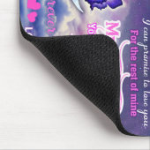 私の孫娘に蝶誕生日ギフトアイディア マウスパッド (コーナー)