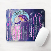 私の孫娘に蝶誕生日ギフトアイディア マウスパッド (マウス)