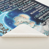 私の孫娘に象誕生日ギフトアイディア シェルパブランケット (3/4)