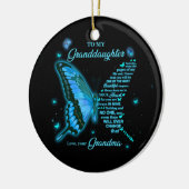 私の孫娘に セラミックオーナメント (左)