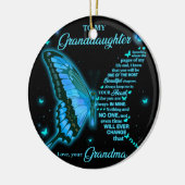 私の孫娘に セラミックオーナメント (左)