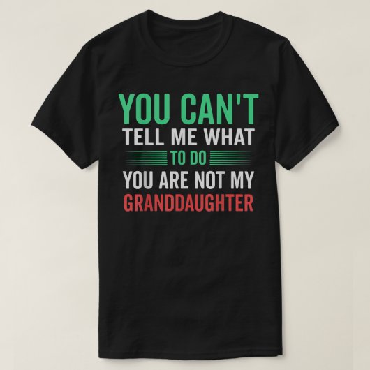 私の孫娘のゲームじゃないって言えないでしょ Tシャツ (デザイン正面)