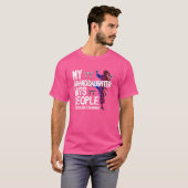 私の孫娘の空手おばあちゃん空手祖母 Tシャツ (正面フル)