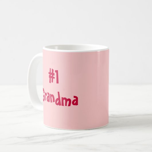 私の孫娘はあなたのの#1祖母よりかわいいです コーヒーマグカップ (正面左)