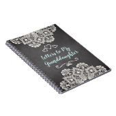 私の孫娘へのカスタマイズ可能な手紙 ノートブック (右側)