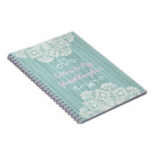 私の孫娘へのカスタマイズ可能な手紙 ノートブック (右側)