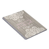 私の孫娘へのカスタマイズ可能な手紙 ノートブック (右側)