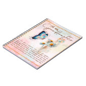 私の孫娘ギフトには、かわいい蝶の恋人のギフト ノートブック (左側)