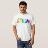私の孫私の英雄-自閉症 Tシャツ (正面フル)
