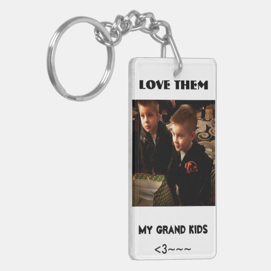 私の孫 キーホルダー (正面左)