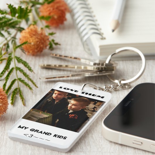 私の孫 キーホルダー (正面右)