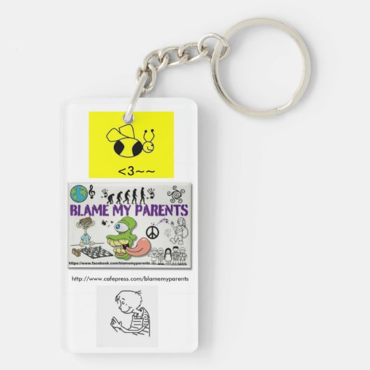 私の孫 キーホルダー (裏面)