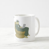 私の宇宙のマグ コーヒーマグカップ (正面右)