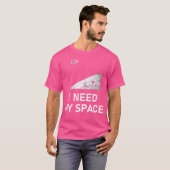 私の宇宙を必要とする Tシャツ (正面フル)