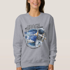 私の宇宙遊泳の旅 | 女性 スウェットシャツ