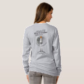 私の宇宙遊泳の旅 | 女性 Tシャツ (裏面フル)