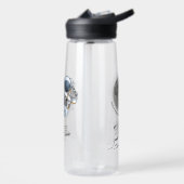 私の宇宙遊泳の旅 | 25oz ウォーターボトル (左面)