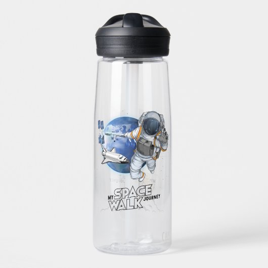 私の宇宙遊泳の旅 | 25oz ウォーターボトル (正面)