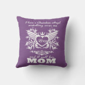 私の守り神、私のお母さん クッション (裏面)