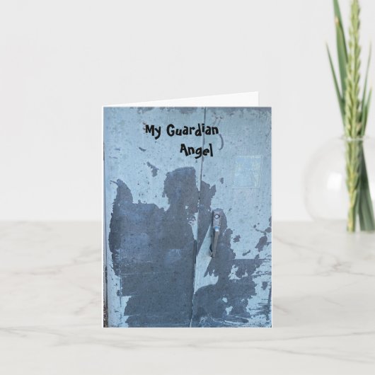 私の守護天使👼 サンキューカード (正面)
