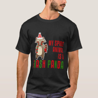 私の守護霊はアライグマ エディション Tシャツ
