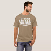 私の守護霊は昼寝友達 Tシャツ (正面フル)
