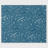 私の完璧な前向き日考える- 2a ラッピングペーパー (フラット)