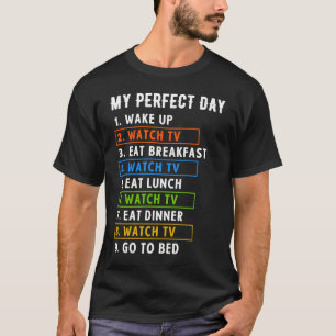私の完璧な日テレビを見るビーンビュー Tシャツ