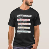私の完璧な日ビデオゲームのゲーマーデイ Tシャツ (正面)