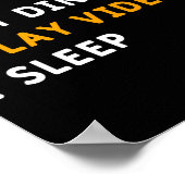 私の完璧な日 – ビデオゲーム ポスター (角)