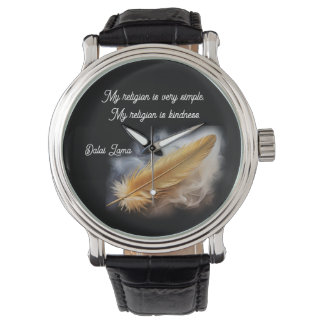 私の宗教はシンプル宗教であり、私の宗教は親切である 腕時計