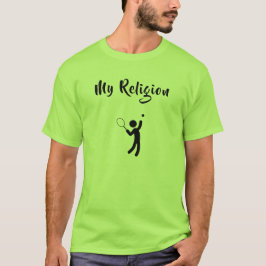 私の宗教 メンズ ベーシック Tシャツ