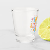 私の定年で ショットグラス (左)