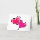 私の宝バレンタインデーのカード シーズンカード (裏面)