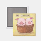 私の宝物の磁石 マグネット (正面/裏面)