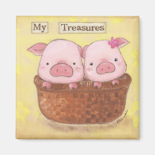 私の宝物の磁石 マグネット (正面)