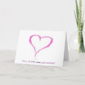 私の家からあなたの家へ – Valentine Card シーズンカード (裏面)