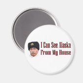 私の家からアラスカ マグネット (正面/裏面)